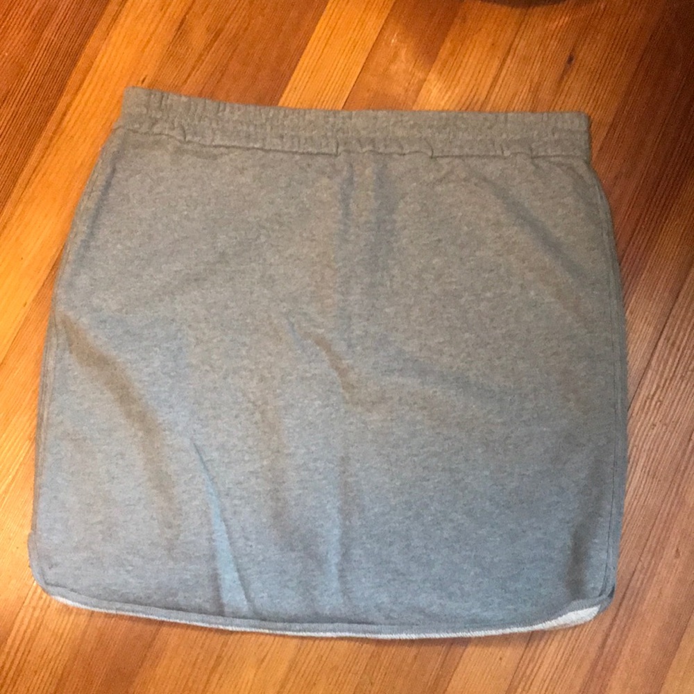 Jcrew Grey Sweatshirt Skirt size 14